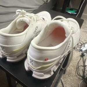On Running Women's Sneakers in White and Cream